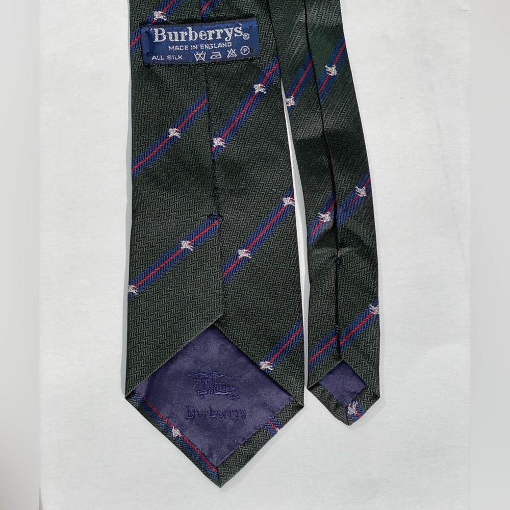 Mens Burberry’s Vintage Prorsum Silk Tie👔PRISTINE Condition🔥Gucci Colors🔥RARE - Picture 7 of 12